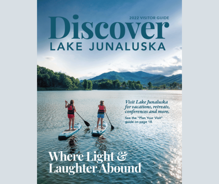 Discover Lake Junaluska - Cover of 2022 edition