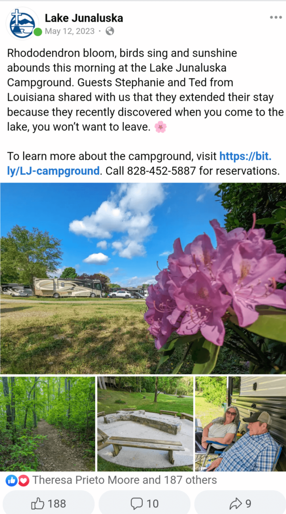 Campground in Spring Post