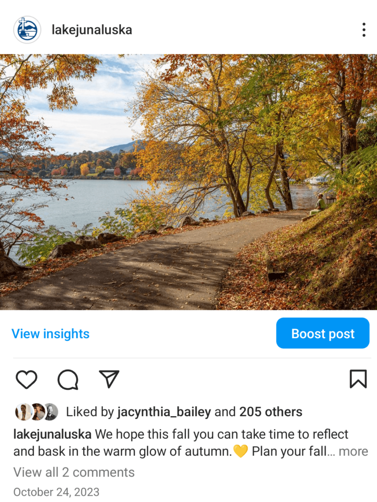 Fall Getaway Post