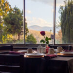 Diners enjoy mountain views from Lambuth Inn