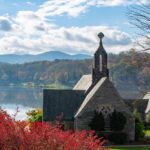 Memorial Chapel in fall