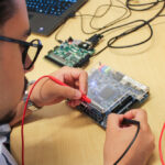 Testing by computer engineering student